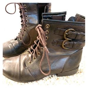 Charlotte Russe Combat Boots